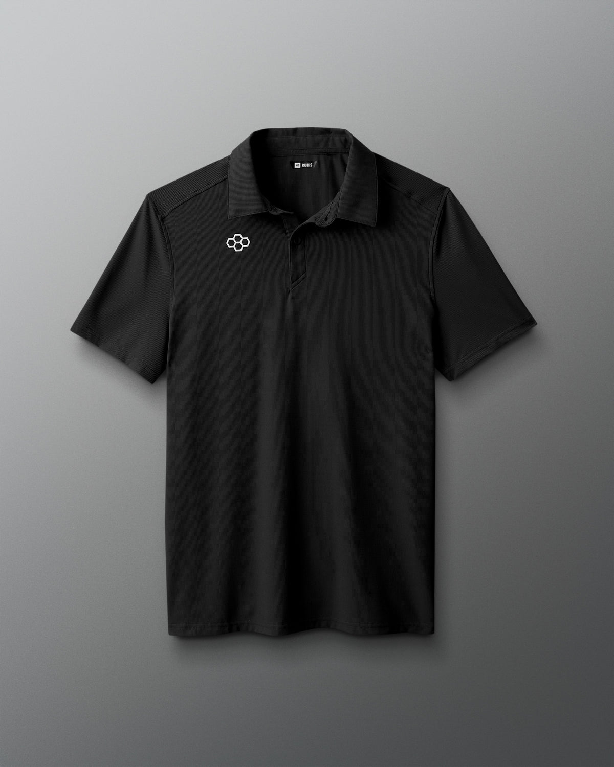 RUDIS Hex Go-To Polo - Black