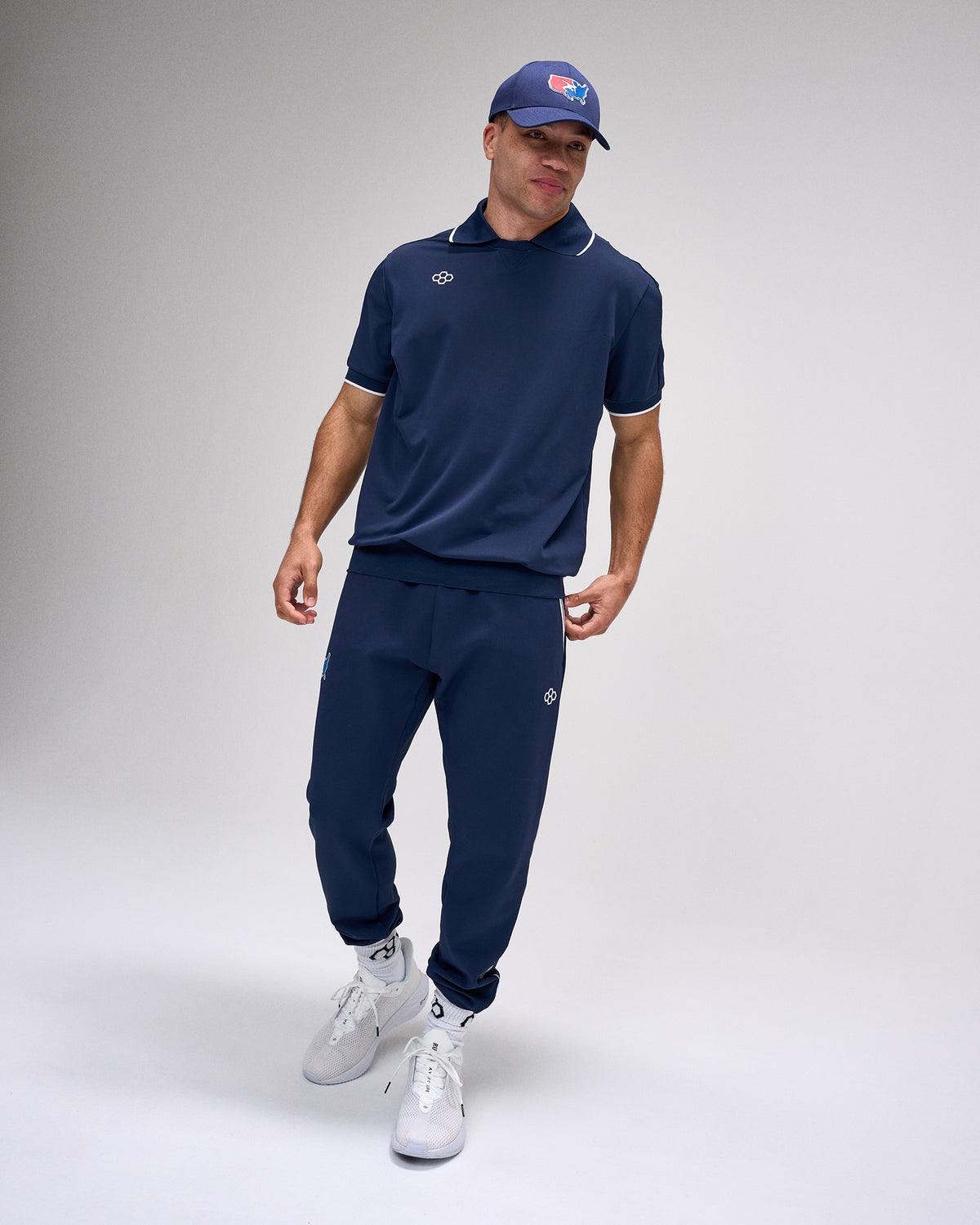 Polo athlétique RUDIS Chronicle Elite - Bleu marine