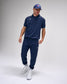 Polo athlétique RUDIS Chronicle Elite - Bleu marine