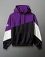 RUDIS Colorblock Youth Hoodie - Black/Purple