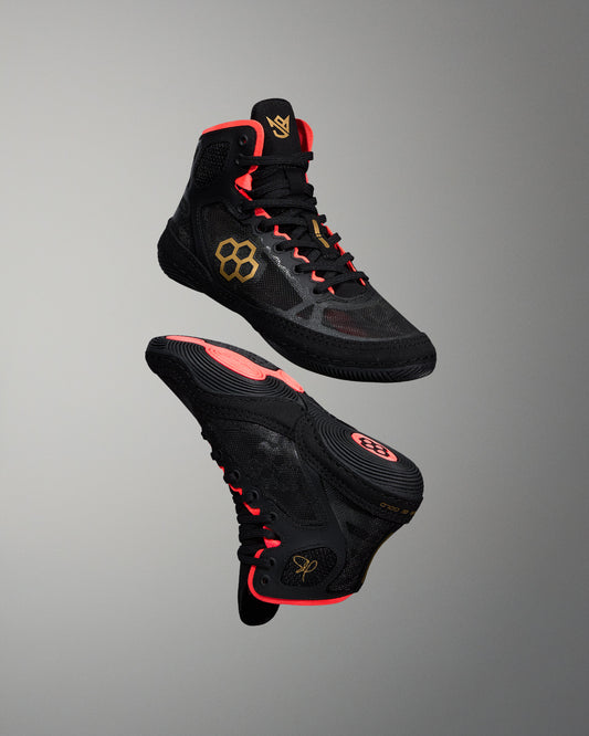 RUDIS JB-UltraLITE Youth Wrestling Shoes - ALLISEEISGOLD
