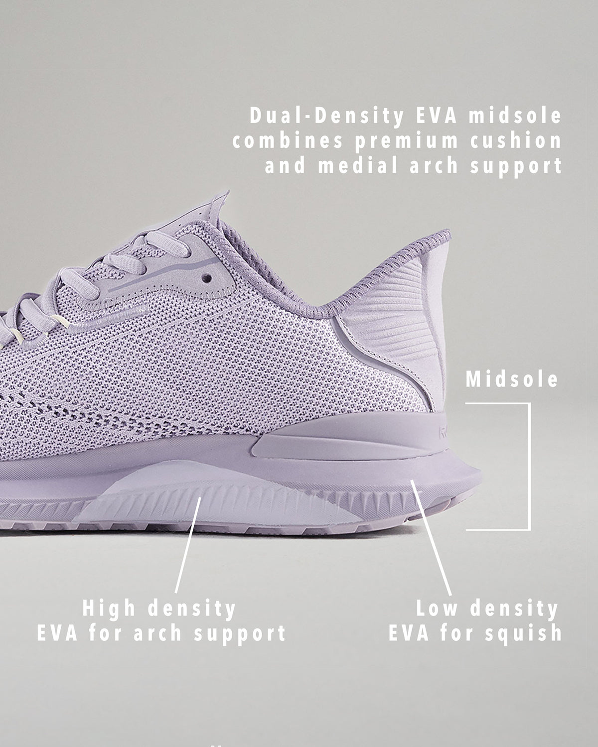 RUDIS Journey Knit Youth Training Shoes - Lavender