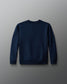Pull ras du cou en polaire épaisse RUDIS Titan pour jeunes - Bleu marine