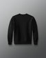 Black sweatshirt on a gray background