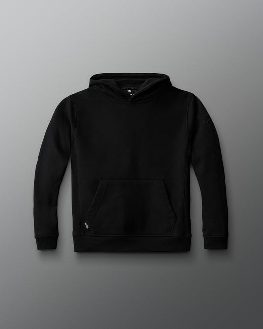 RUDIS Titan Heavyweight Fleece Youth Hoodie - Black
