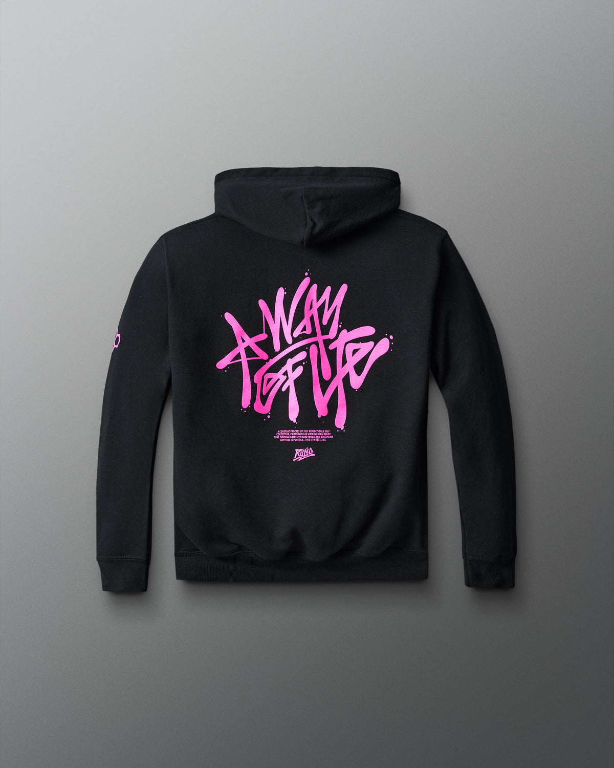 Sweat à capuche pour jeunes avec inscription Graffiti