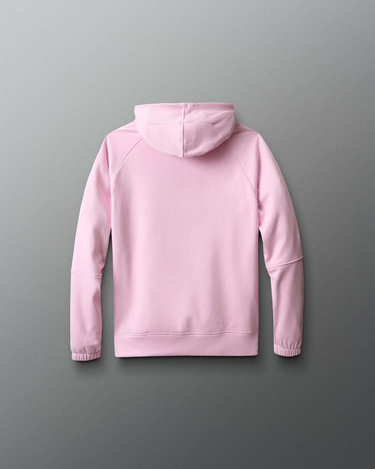Pink hoodie on a gray background