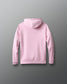 Pink hoodie on a gray background
