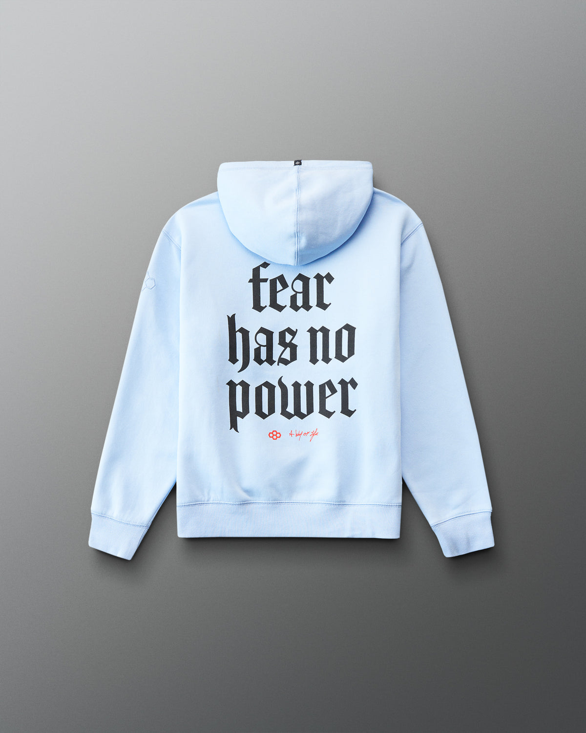 Le sweat à capuche confortable en polaire « La peur n'a aucun pouvoir » pour les jeunes