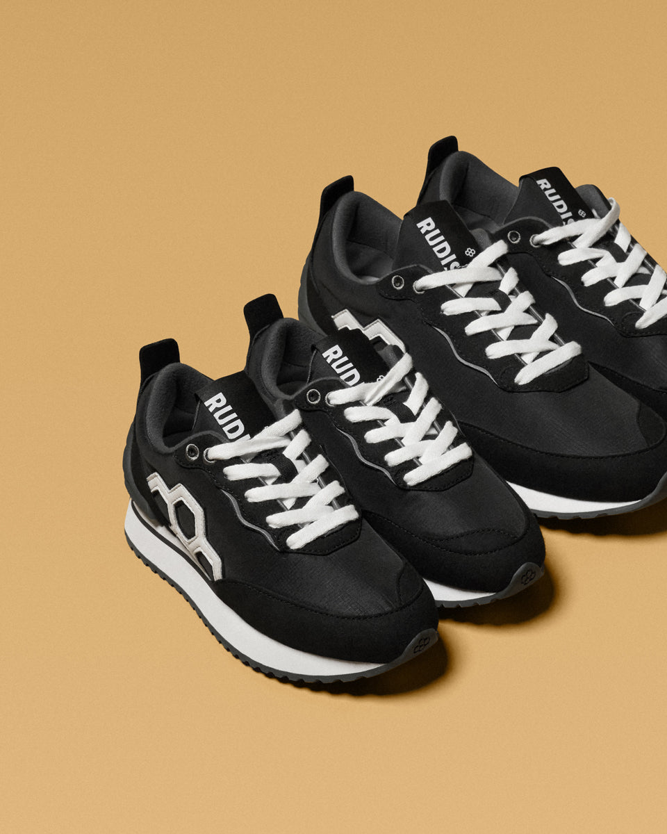 Chaussures de style de vie pour jeunes RUDIS Street - Noir