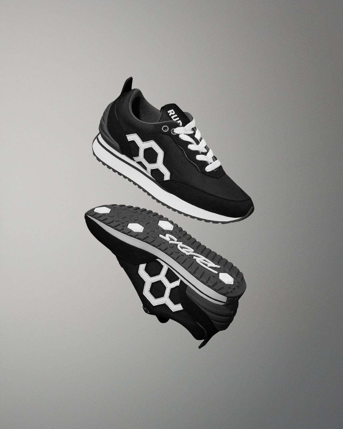 Chaussures de style de vie pour jeunes RUDIS Street - Noir