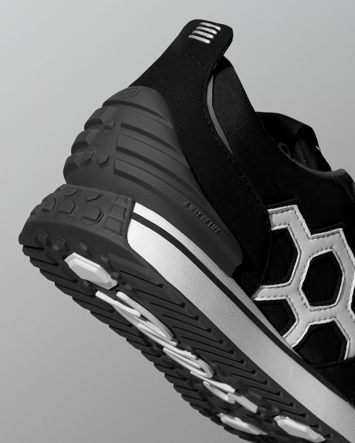 Chaussures de style de vie pour jeunes RUDIS Street - Noir
