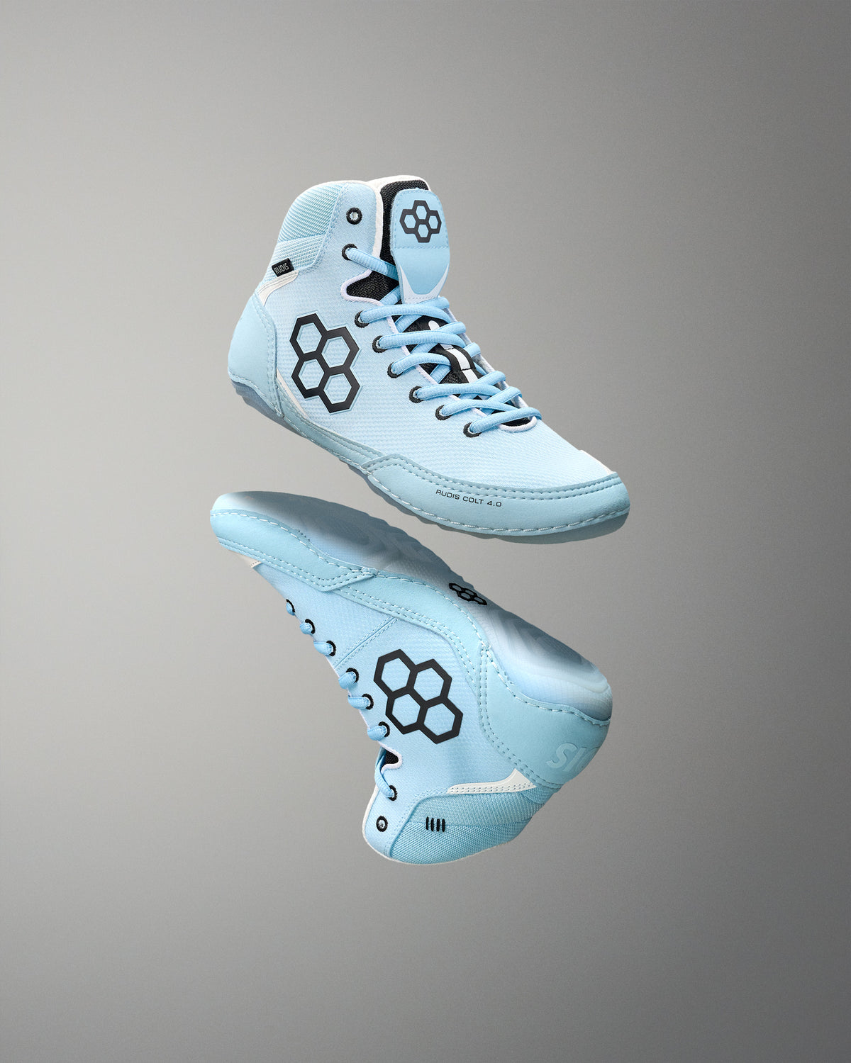 RUDIS Colt 4.0 Youth Wrestling Shoes - Blue