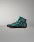 Hildebrandt 2.0 Girl's Wrestling Shoes - Green Leopard