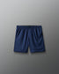Blue shorts on a gray background