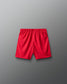 Red shorts on a gray background