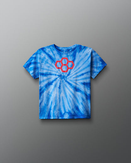 T-shirt Tie Dye pour jeunes avec logo RUDIS