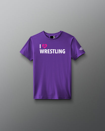 I Love Wrestling Super Soft Youth T-Shirt