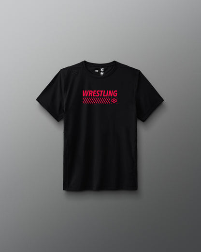 Neon Wrestling Youth Performance T-Shirt