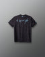 T-shirt sublimé pour jeunes avec logo Wrestling et camouflage noir