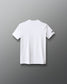 White t-shirt on a gray background