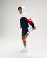 RUDIS Youth 280 Tech Fleece Colorblock Hoodie - Navy/White/Red