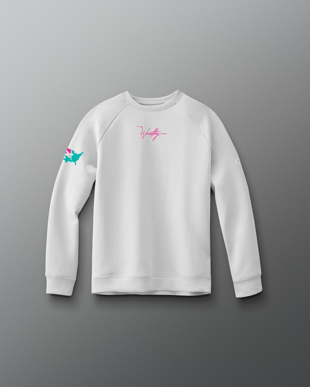 USA Wrestling Map Youth COOL-FEEL Crewneck