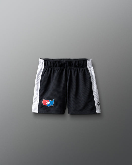 USA Wrestling Map Youth 5" Mesh Panel Shorts