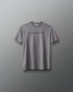 Gray t-shirt with 'USA WRESTLING' text on a gradient red to blue background