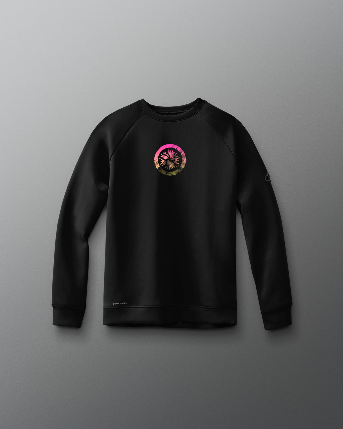 UWW Abstract Emblem Youth COOL-FEEL Crewneck