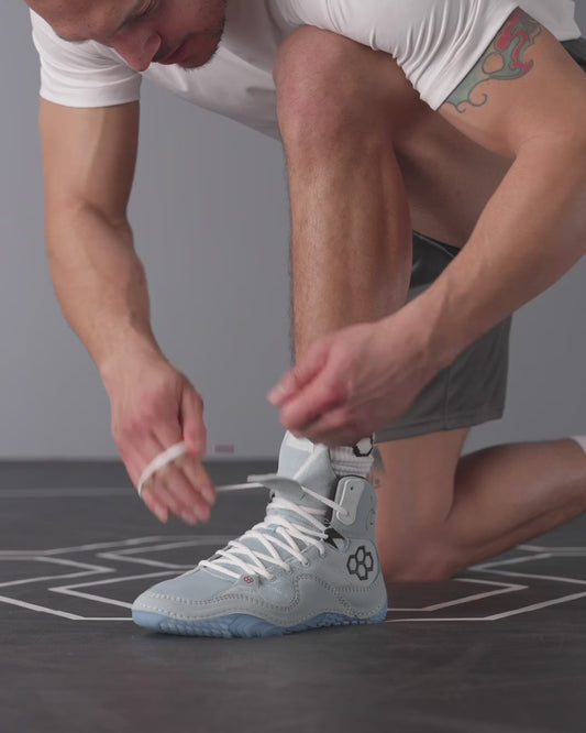 JB1 Youth Wrestling Shoes - Ice Blue